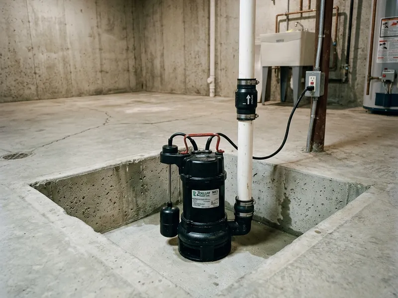Sump Pump Installation Plumber in Kingman, KS